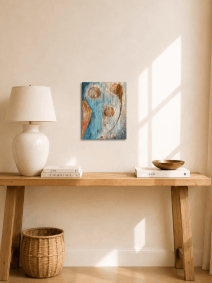 Enfold, on the wall