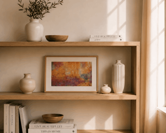 Golden Hour, on display