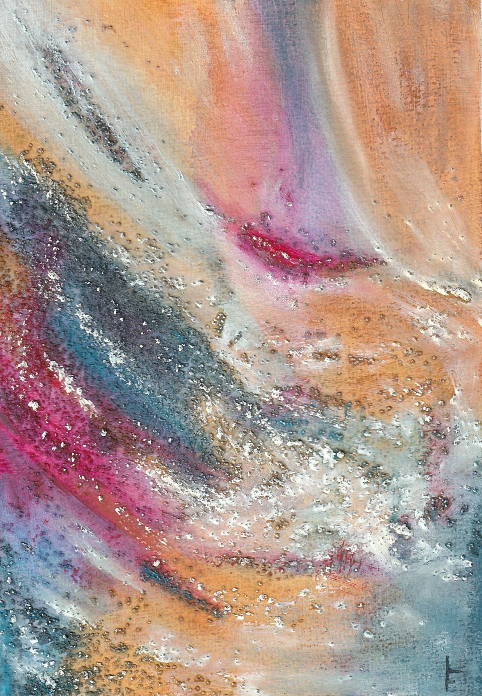 Where the Land Meets, Original Artwork full size